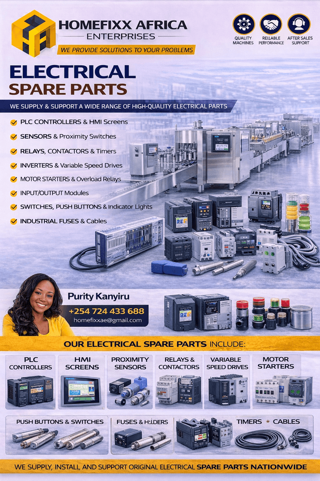 Industrial Electrical Spare Parts Supply
