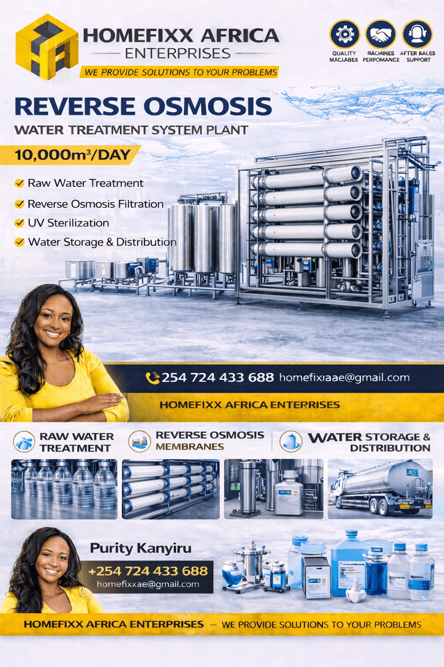 Industrial Reverse Osmosis (RO) Water Purification Plant